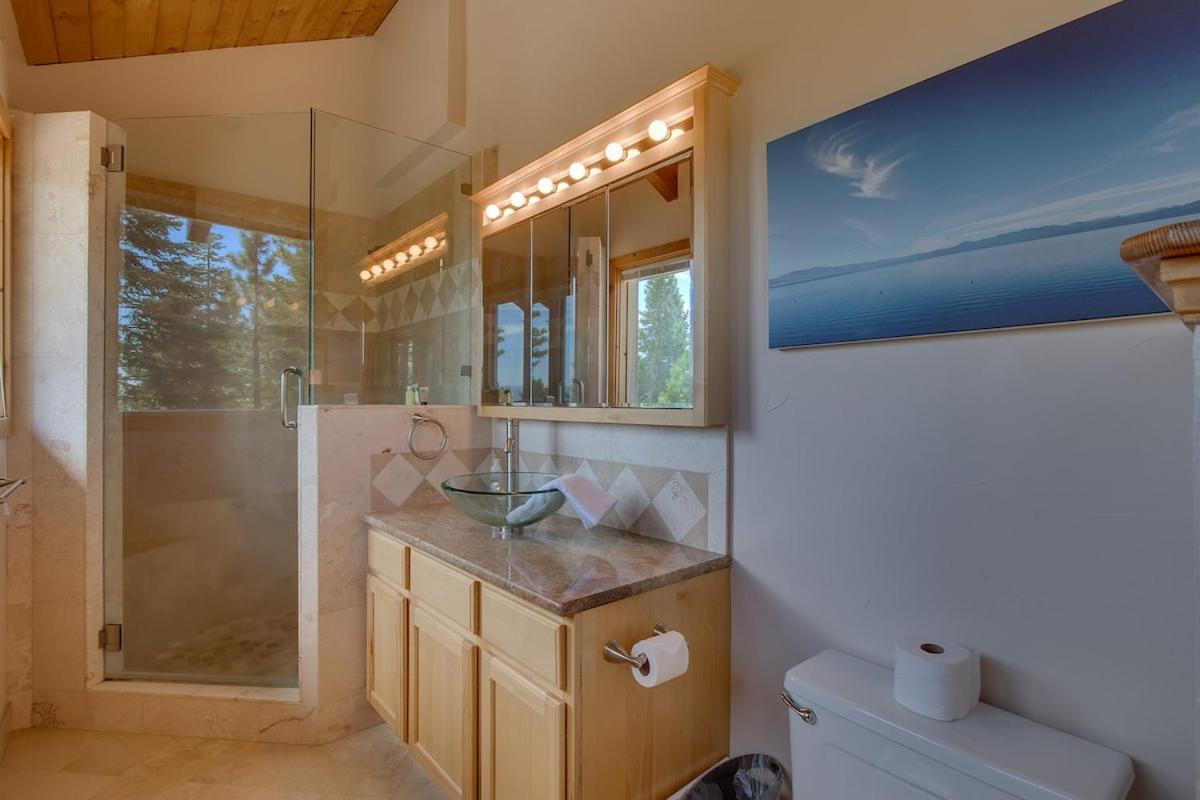 Hyphen 3-Bedrooms Rental, Private Beach, Filtered View Tahoe City Buitenkant foto